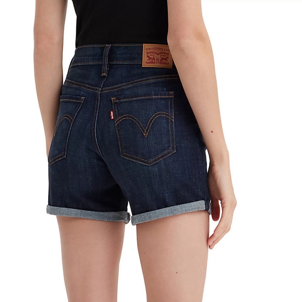 Levi's MID-LENGTH  Blue Jean Shorts - 34 - Picture 2 of 10